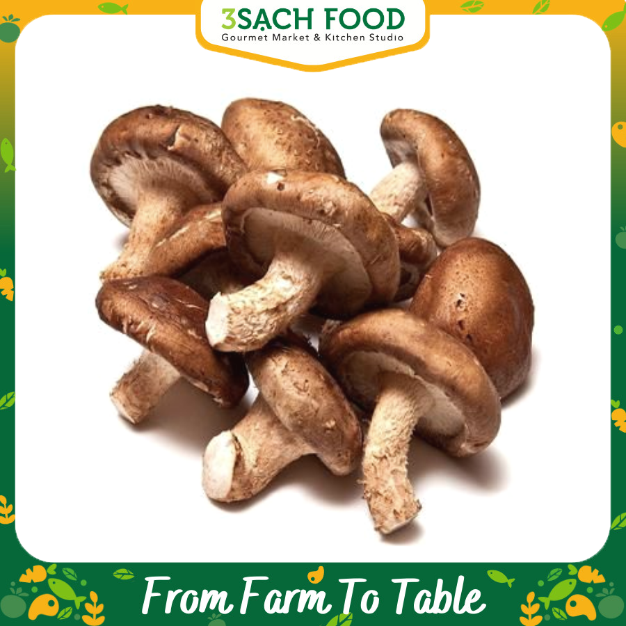 Nấm Hương Tươi THT - khay 150gr
