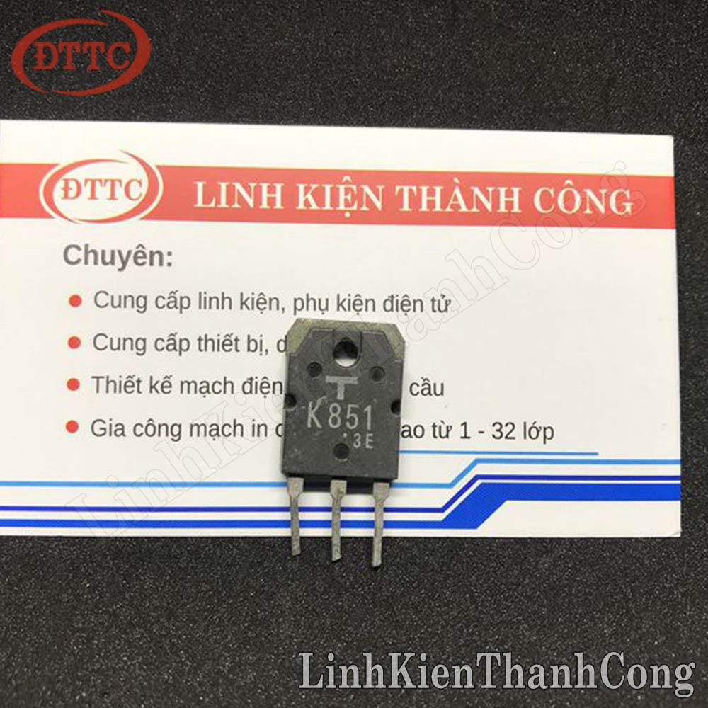 K851 MOSFET N-CH 30A 200V Tháo Máy