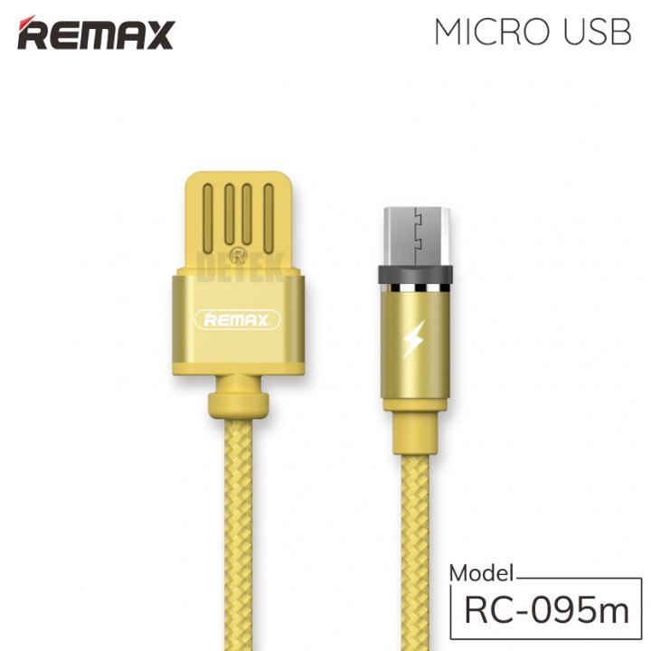[HCM]Cáp sạc Nam Châm REMAX RC - 095 Series - Sạc cổng Lightning, TypeC & MicroUSB