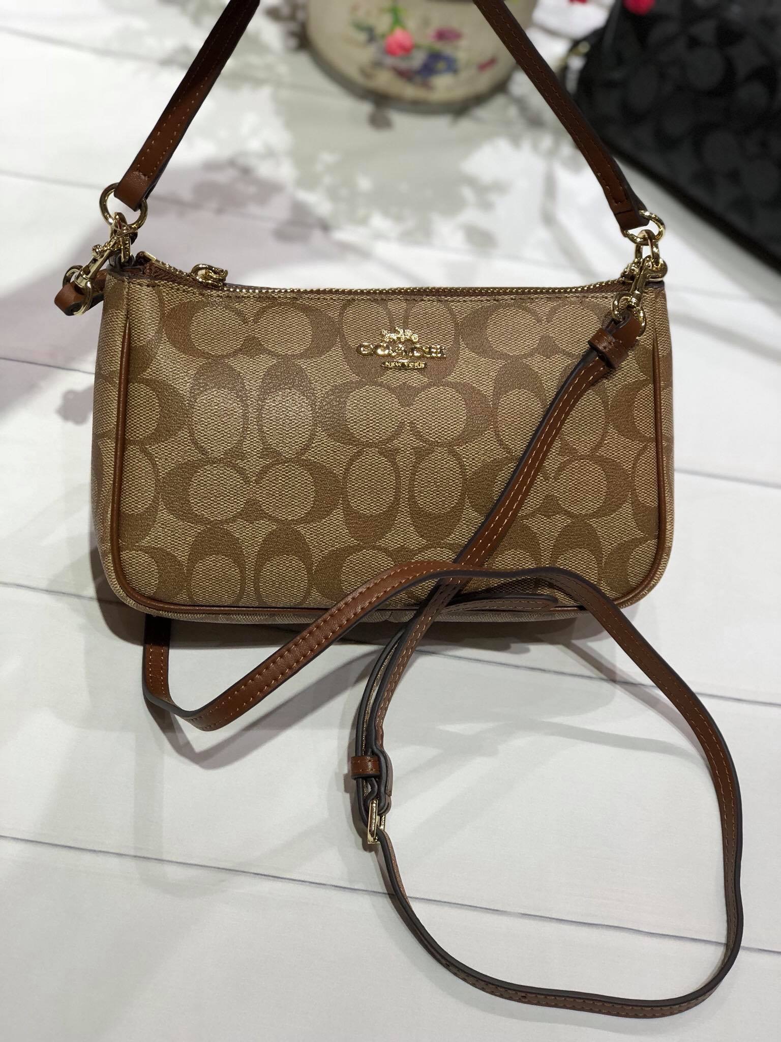 [HCM]Túi xách nữ c0@ch túi co ach thuyền mini bags