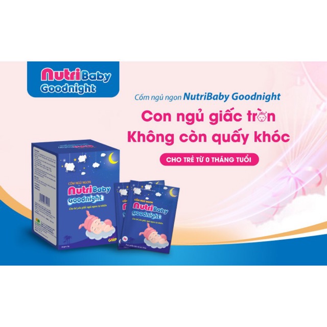 CỐM NGỦ NGON NUTRIBABY GOODNIGHT