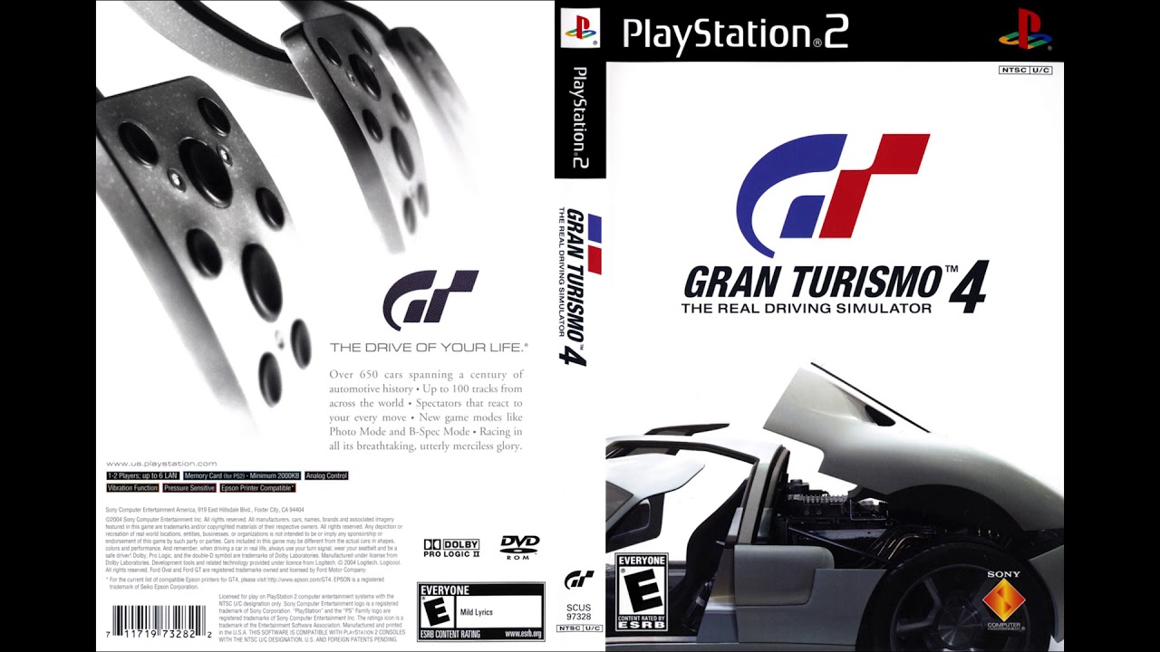 [HCM]game racing gran turismo 4 ps2