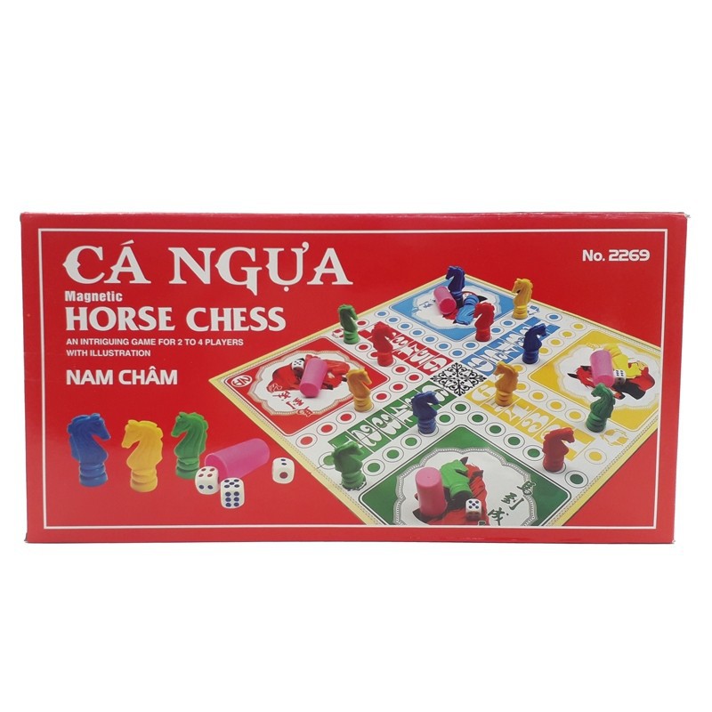 Bộ Cờ Cá Ngựa Nam Châm Loại Siêu Lớn
