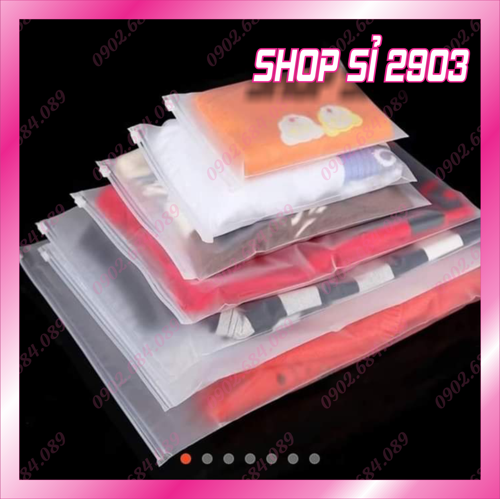1 Kg túi zip khóa kéo