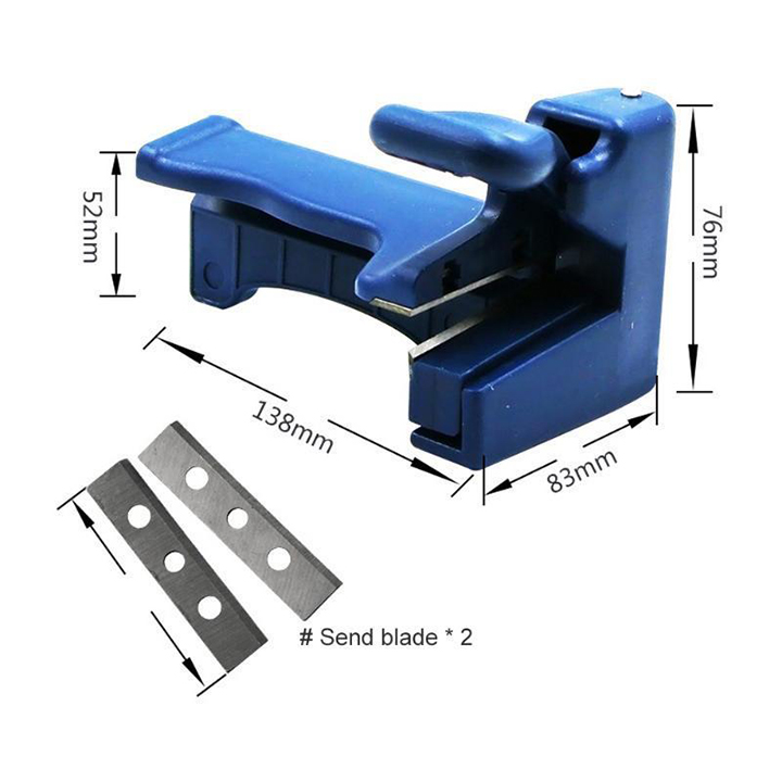 [HCM]Dụng cụ cắt chỉ nẹp gỗ - cắt chỉ dán cạnh ABS PVC Veneer