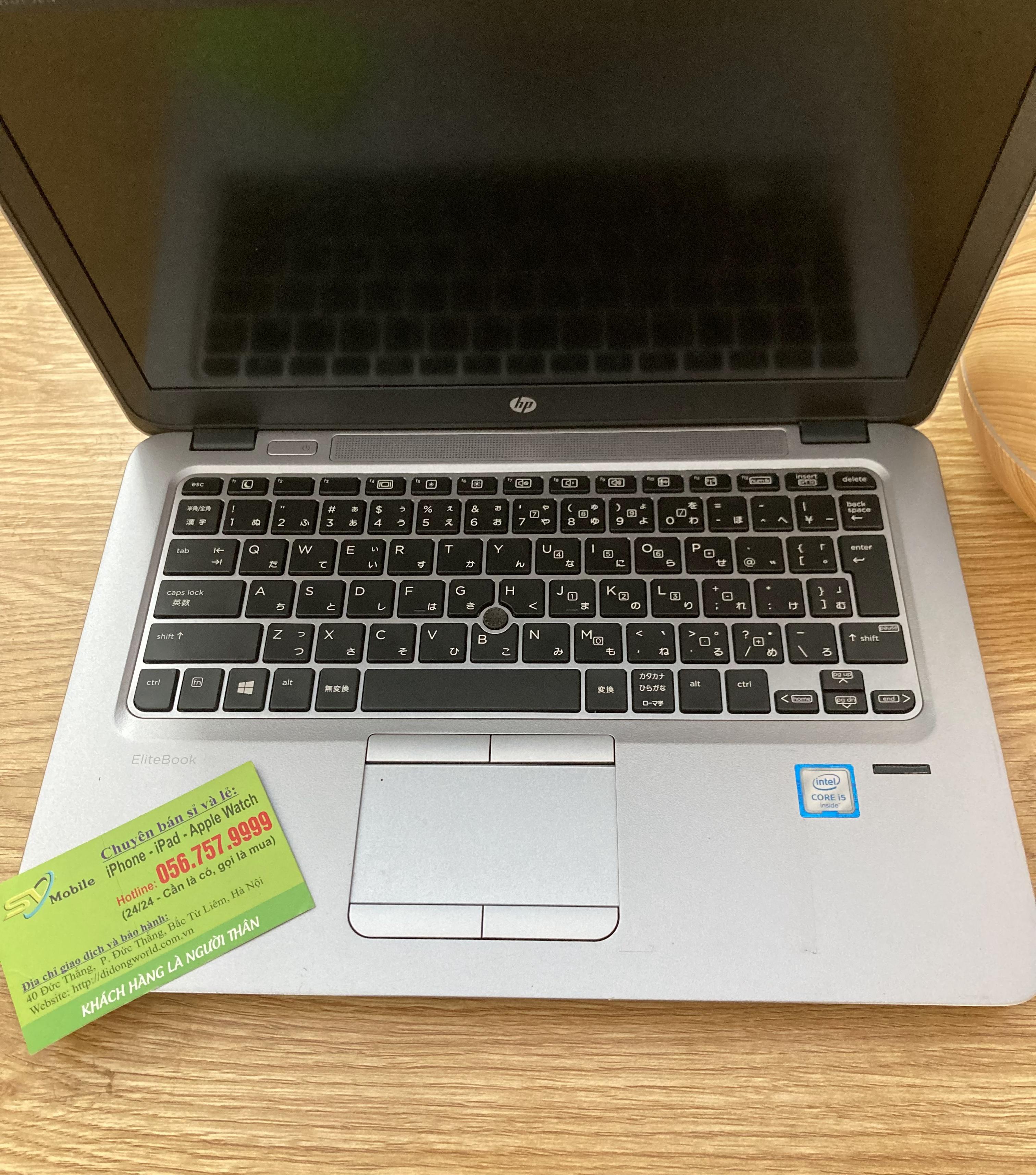 Laptop HP Elitebook 820 G3 Core i5 i5-6300U, Ram 8GB, 256GB SSD, Màn hình 12.5’’ HD . Bảo hành 12 tháng. Vỏ nhôm bền bỉ, nhỏ gọn