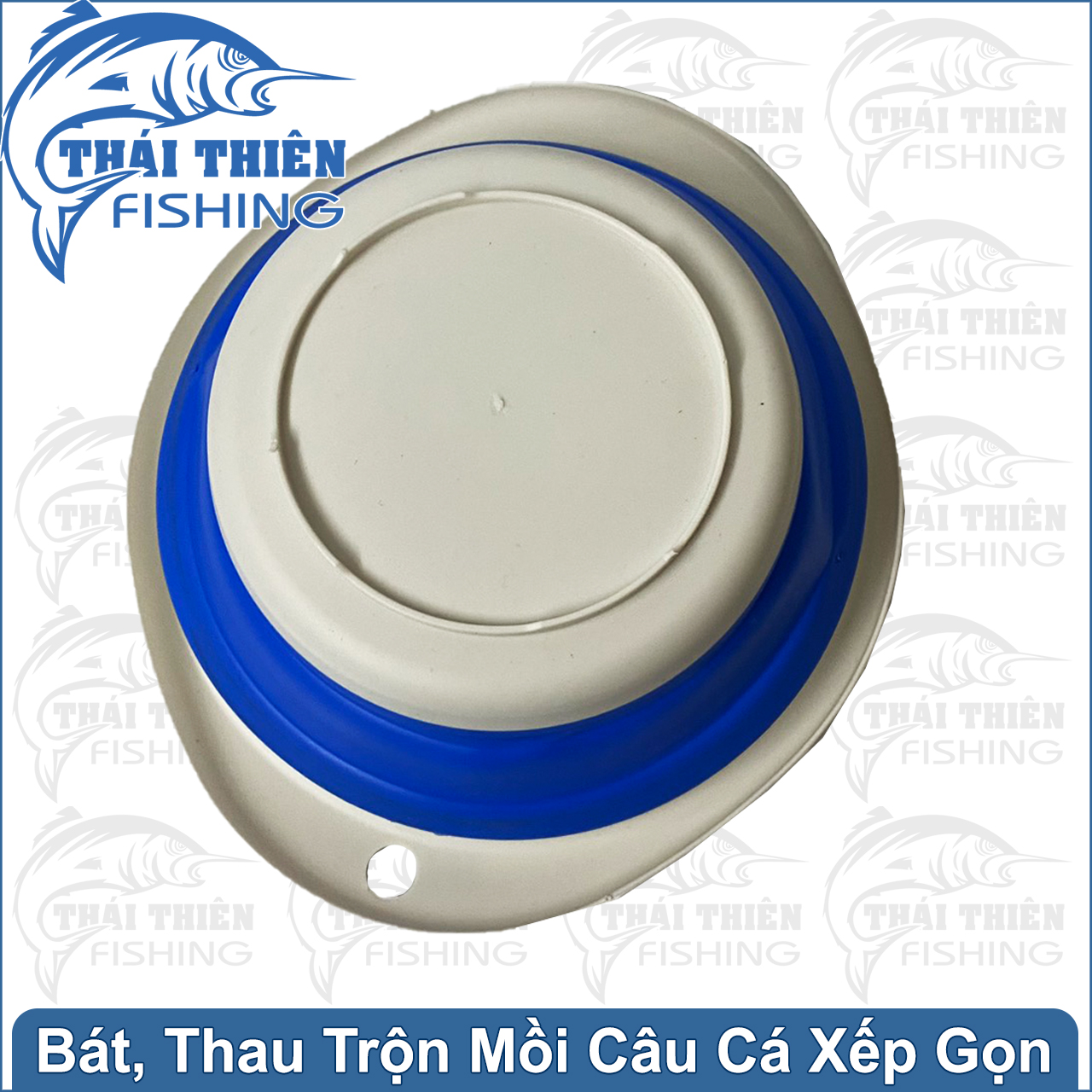 Bát Trộn Mồi Câu Cá Thau Pha Mồi Xếp Gọn Tiện Lợi