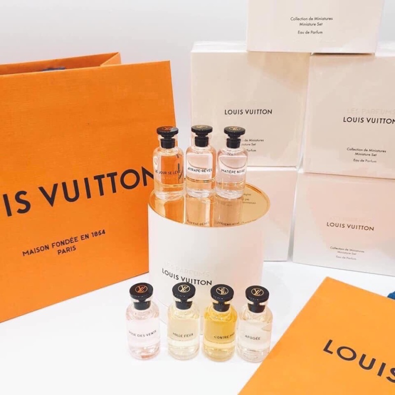 Set Nước Hoa Louis Vuitton Les Parfums 7 chai - 10ml