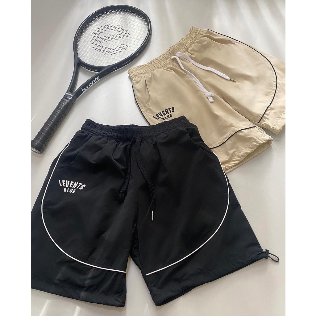 Quần LEVENTS SPACE SHORTPANTS Cream / Black (hàng )