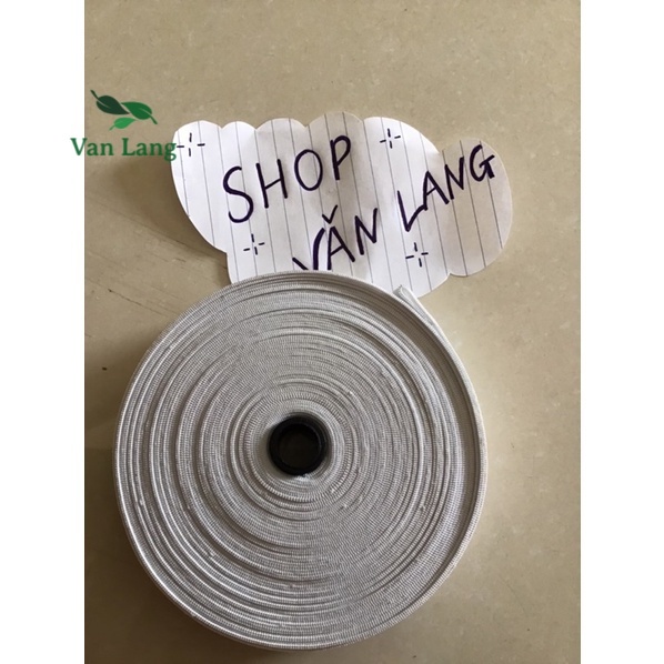 2 mét Dây chun màu trắng bản 2 cm - Giá bán theo mét
