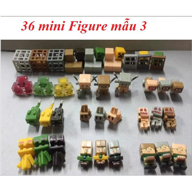 [HCM]Bộ 36 nhân vật trong game Minecraft cực đẹp