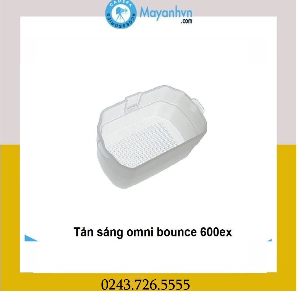Tản sáng flash Omni Bounce Flash 600EX (Trắng)