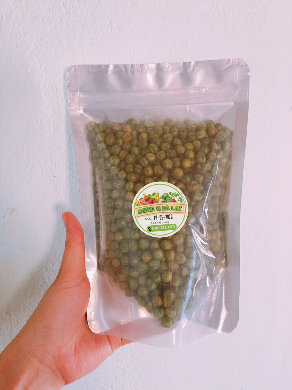 1kg Đậu Hà Lan sấy muối - Đặc sản Đà Lạt