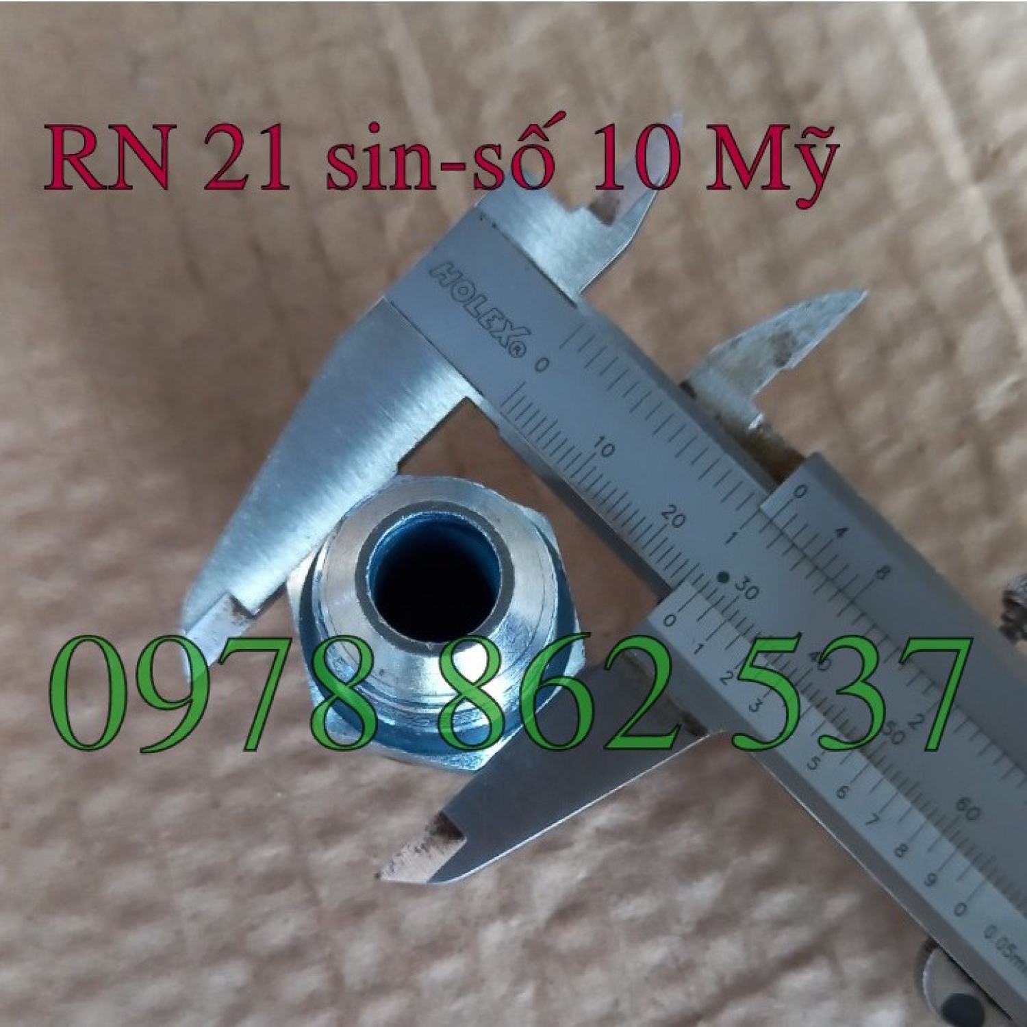 Rắc co thuỷ lực Ren 21 G1/2''-số 10 Mỹ