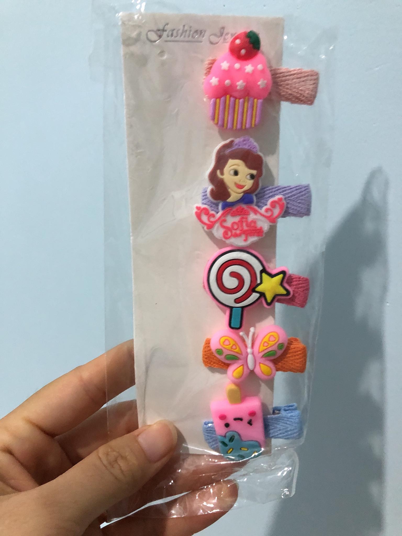 Sét 5 kẹp tóc cho bé yêu