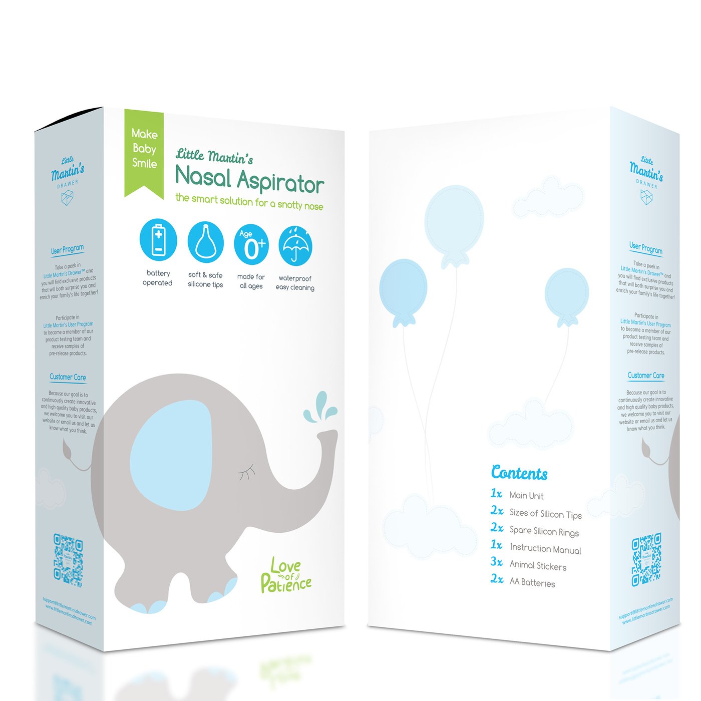 Máy hút mũi Little Martin's nhập khẩu Mỹ