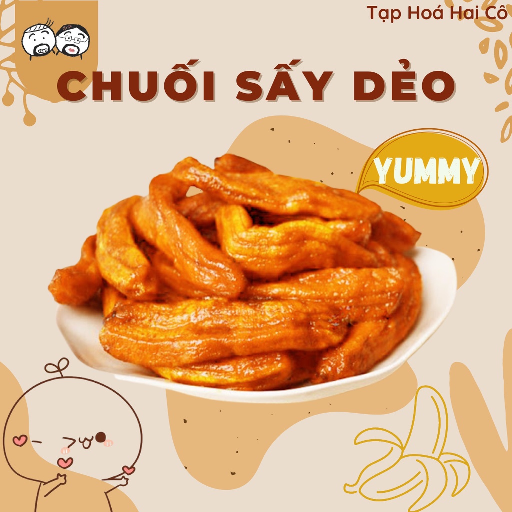 CHUỐI SẤY DẺO - Dẻo thơm ngon ngọt 420G