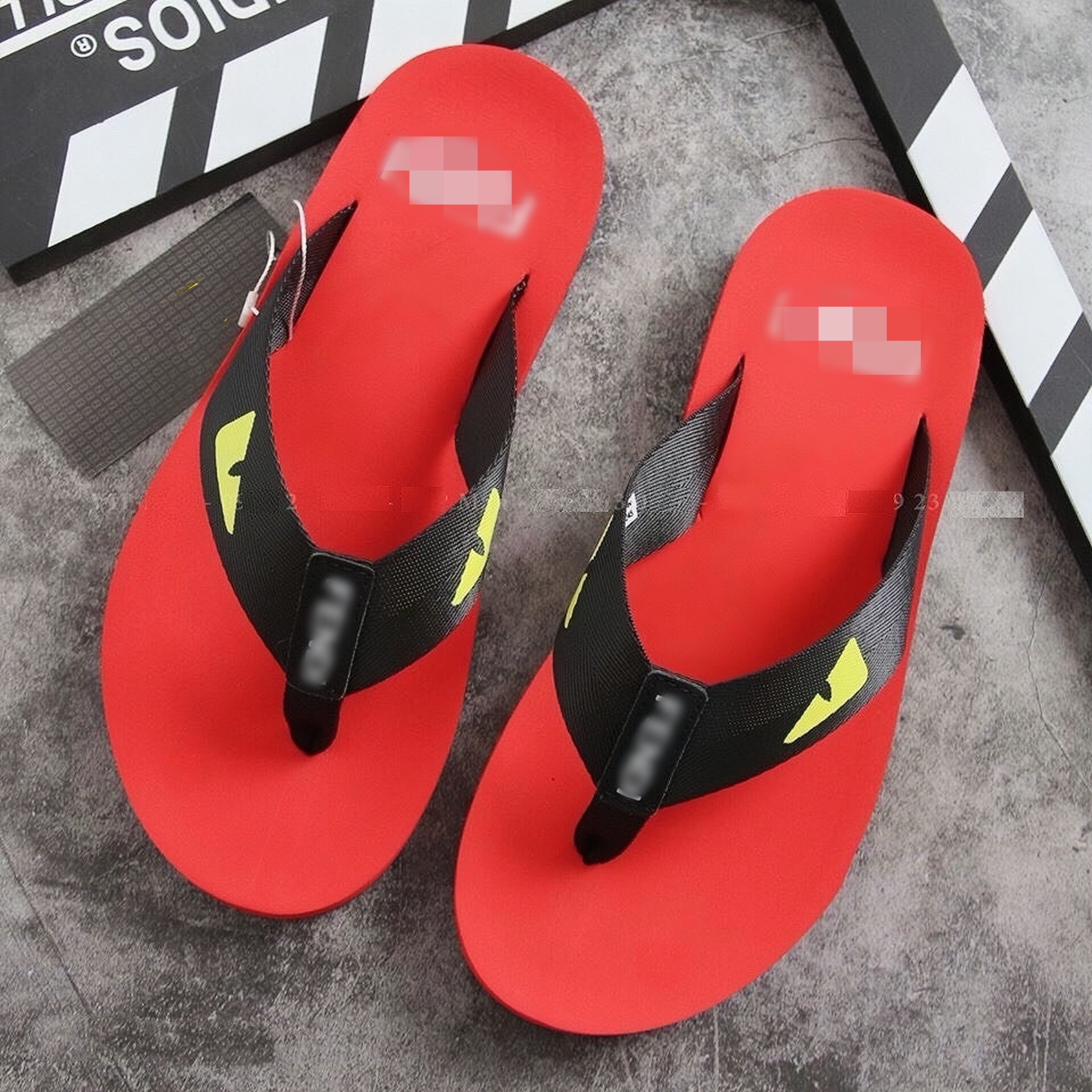 Dép xỏ ngón nam nữ quai vải Mắt Cáo 𝐢𝐃𝐞́𝐩 𝐃𝐋𝟎𝟐𝟏 đế cao su êm chân thời trang (Đỏ)