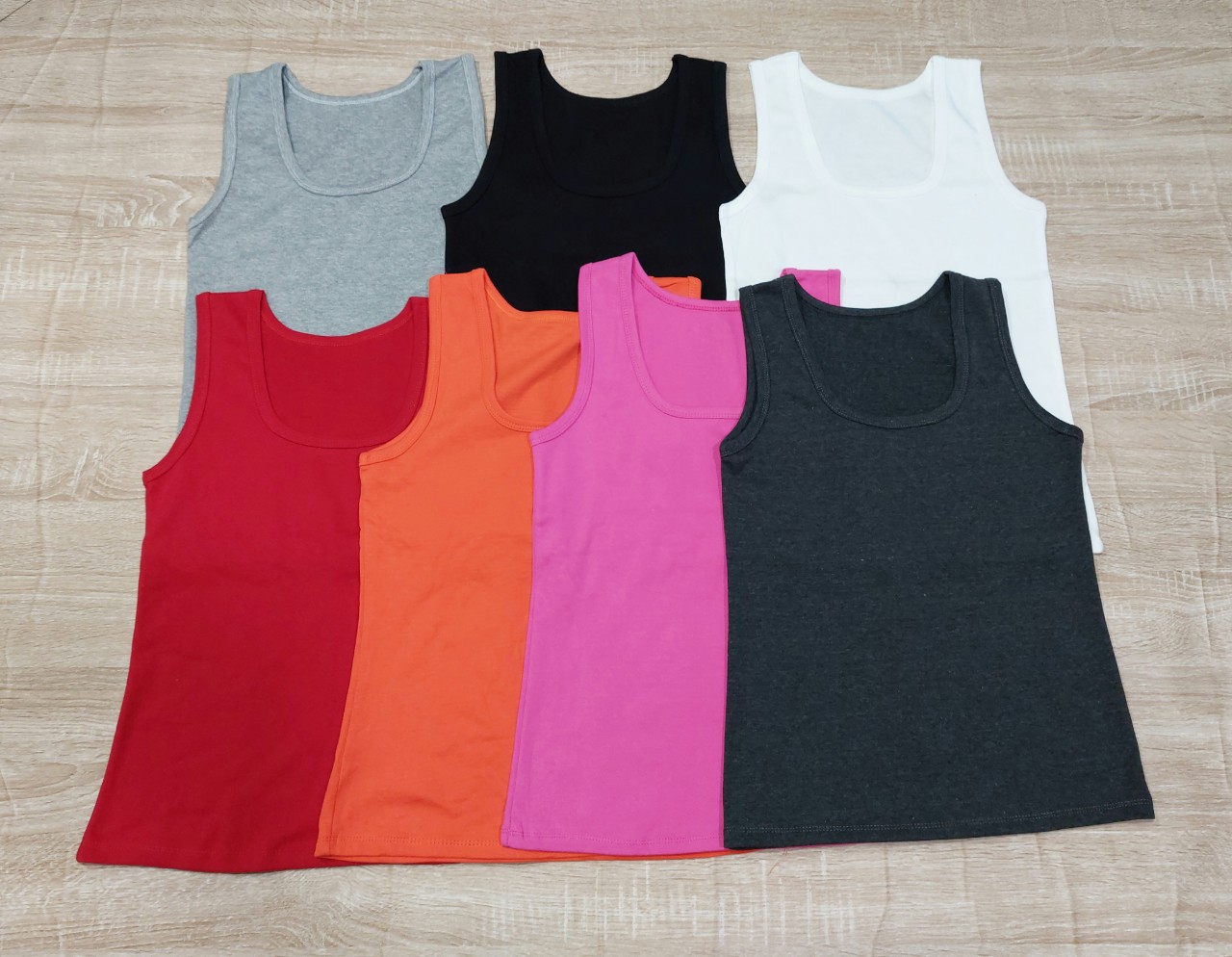 ÁO THUN SÁT NÁCH ÁO 3 LỖ NỮ (CÓ SAI ĐẠI 35-75KG)