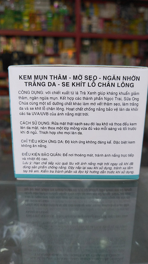 Kem trị mụn thâm mờ sẹo AIA 12g