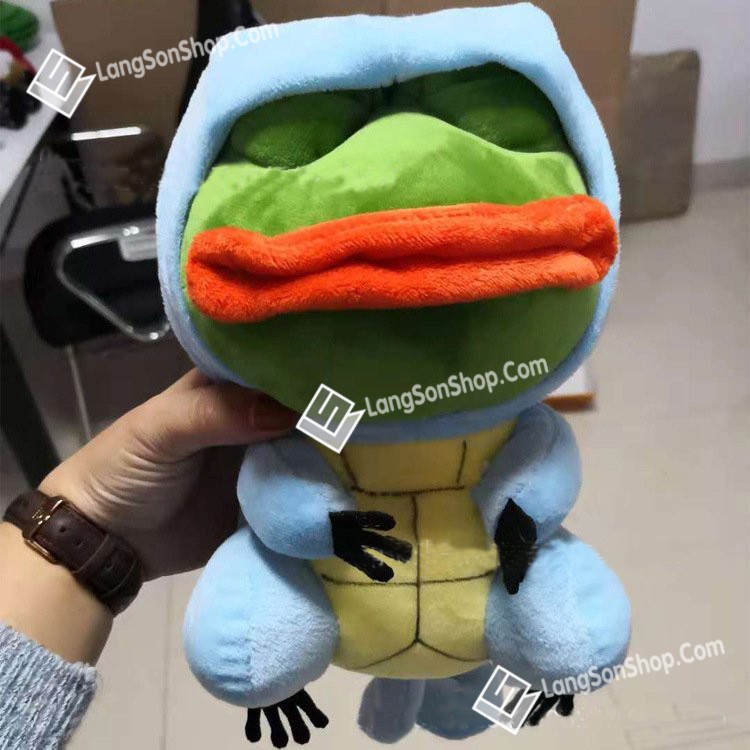 Ếch xanh pepe Pokemon- Pepe Squirtle  Pokemon