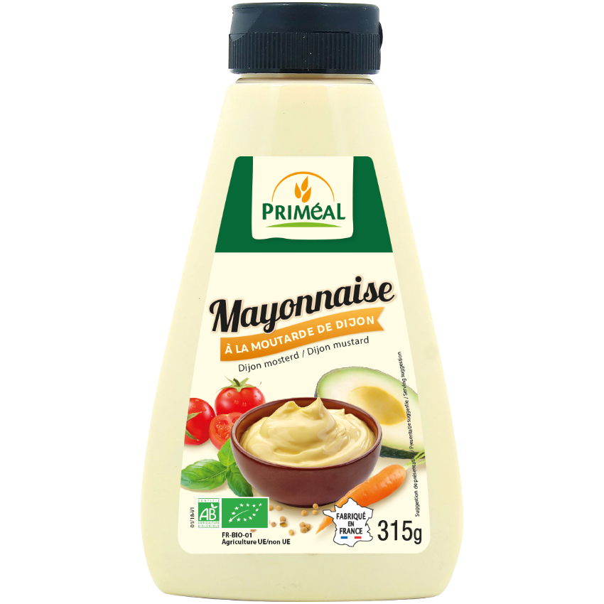 [Hoàn Tiền 15%]Sốt Mayonnaise Hữu Cơ Primeal 315g