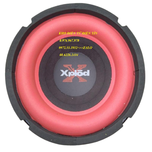 1 CHIẾC LOA SUB BASS 20 MÀNG ĐỎ CÔN 31 NHẬP KHẨU CAO CẤP