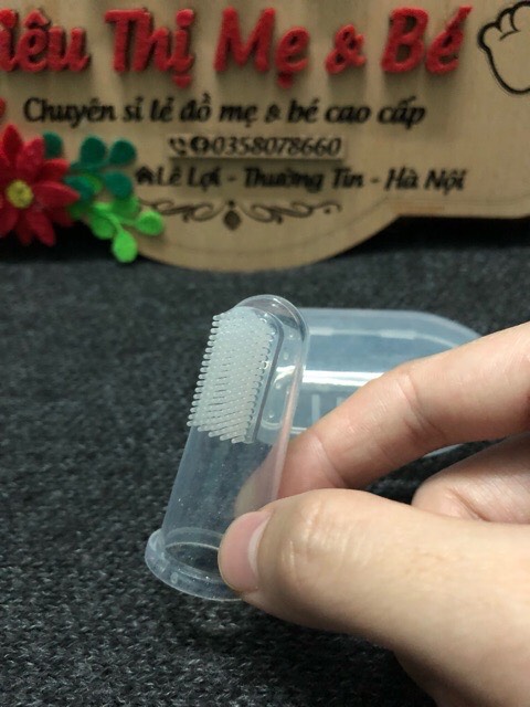 Sét Bàn Chải Đánh Răng, Rơ Lưỡi Silicon Mềm Cho Bé