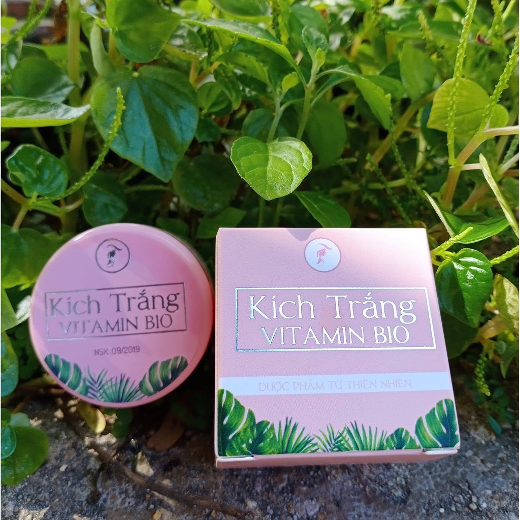 Kem kích trắng vitamin bio - trắng sáng mịn da