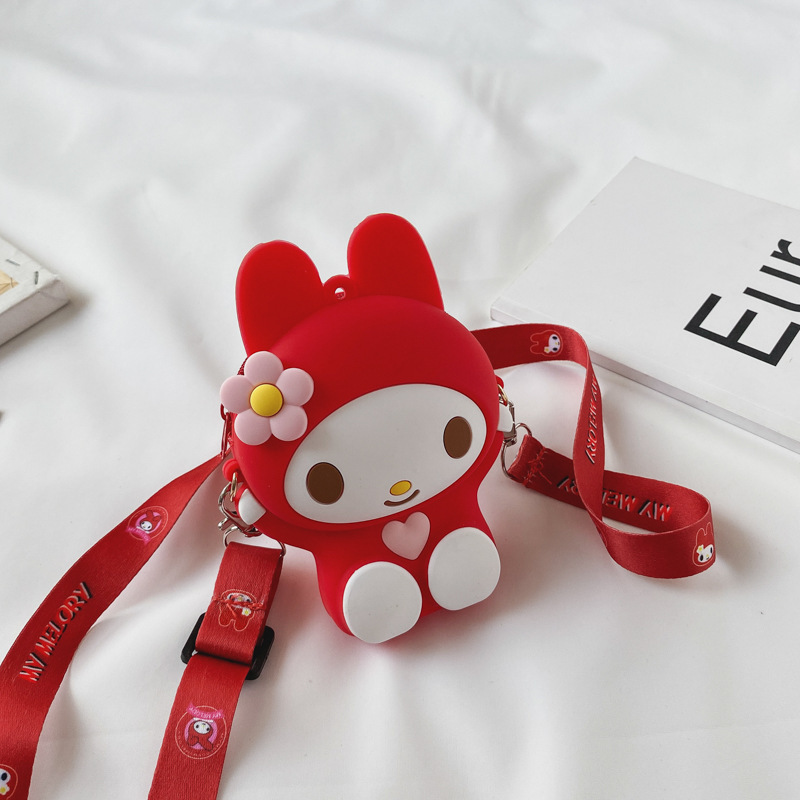 Túi đeo chéo silicon cho mẹ và bé cực yêu