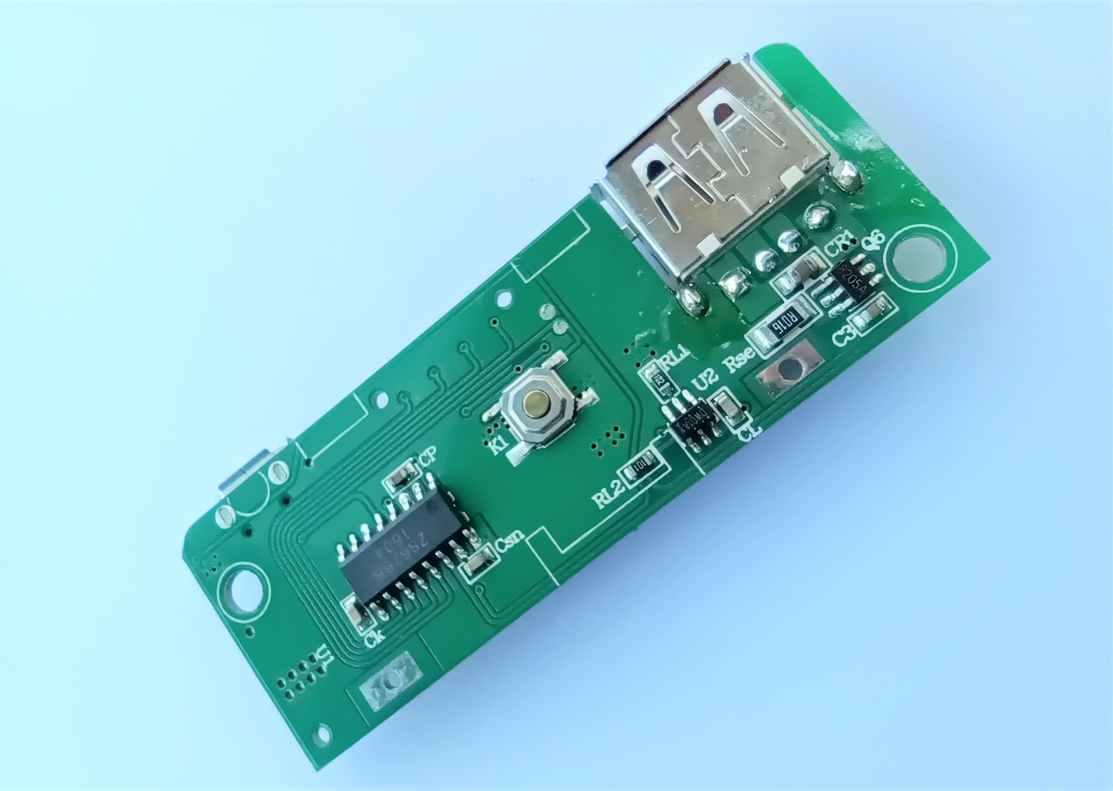 Mạch sạc dự phòng 1 cổng USB 2A (KV0012)