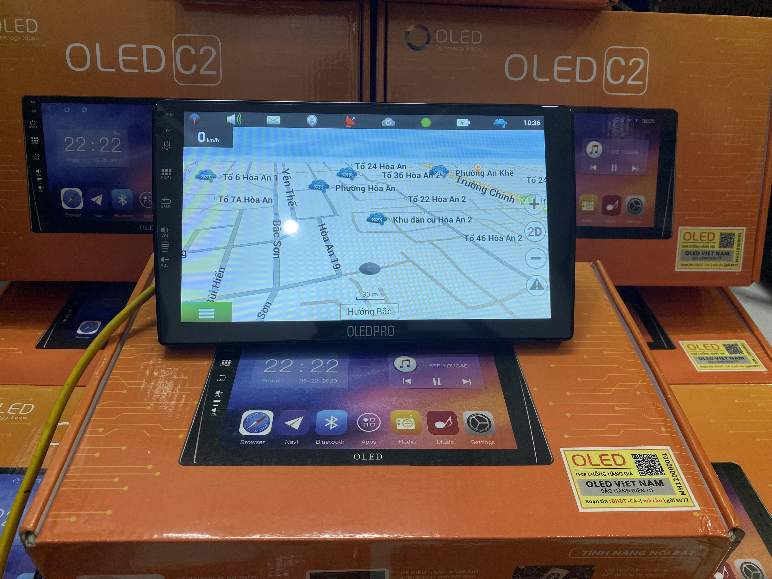 Bộ màn hình Android OLEDPRO 9 INCH cho xe MITSUBISHI XPANDER kèm mặt dưỡng và giắc zin theo xe, độ phân giải cao, hỗ trợ sử dụng Tiếng Việt dễ dàng - phụ kiện cho xe hơi, camera trong xe oto, đồ chơi xe hơi