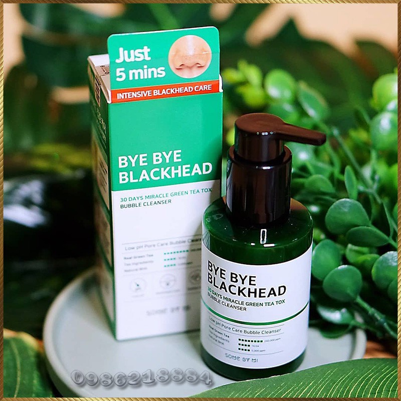 Sữa rửa mặt sủi bọt Some By Mi Bye Bye Blackhead 120g SBB6
