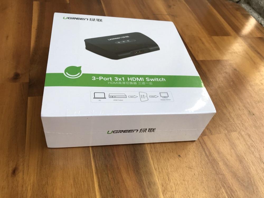 Bộ Chia HDMI 3 Vào 1 Ra Ugreen UG - 40215