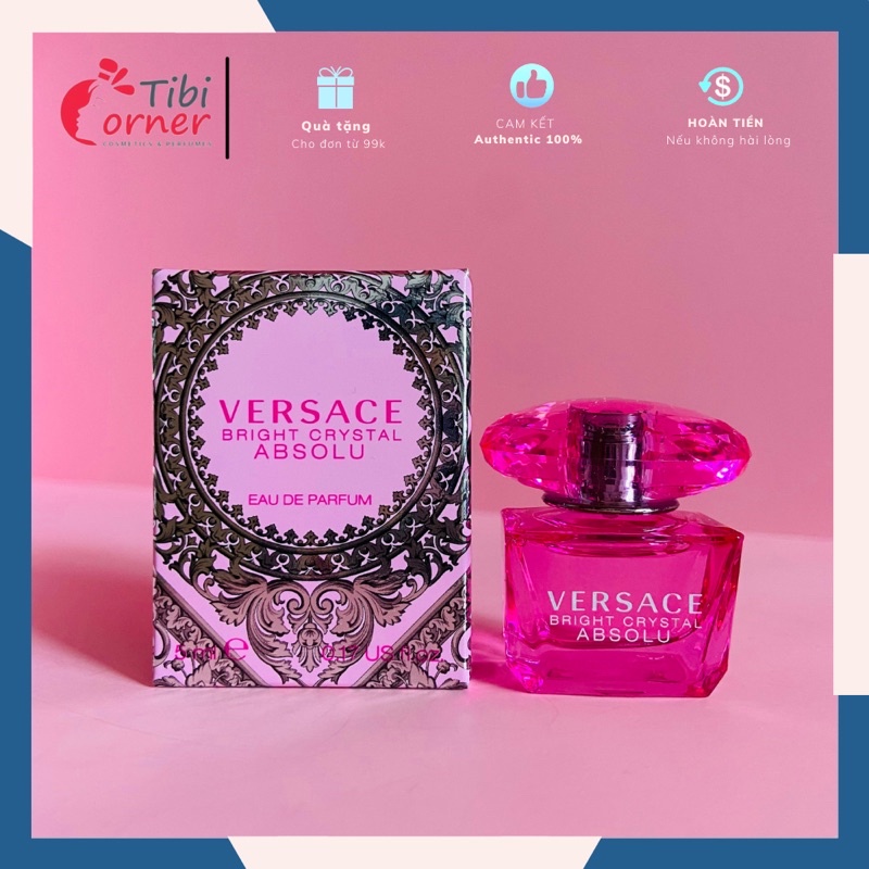 VERSACE BRIGHT CRYSTAL ミニ香水 人気定番の