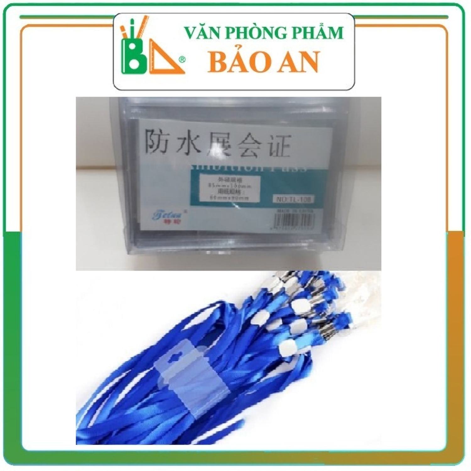 Bộ đeo thẻ dọc cỡ 107 ngang cỡ 108