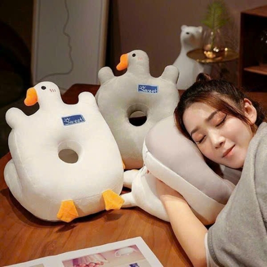 Gối Ngủ Văn Phòng Hình Con Vịt