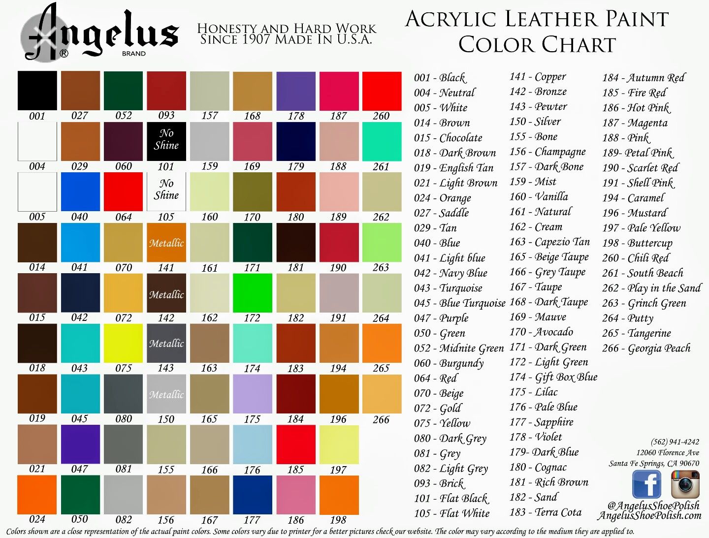 [HCM]Màu vẽ da vải Angelus Leather Paint (Standard) - 118ml (4Oz)
