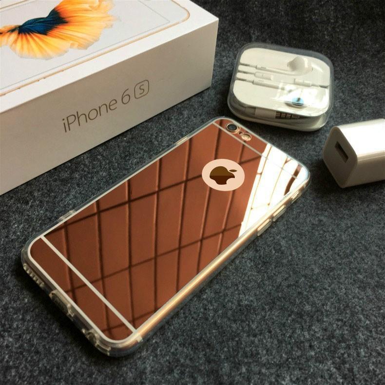 [HCM]Ốp lưng Iphone tráng gương silicon