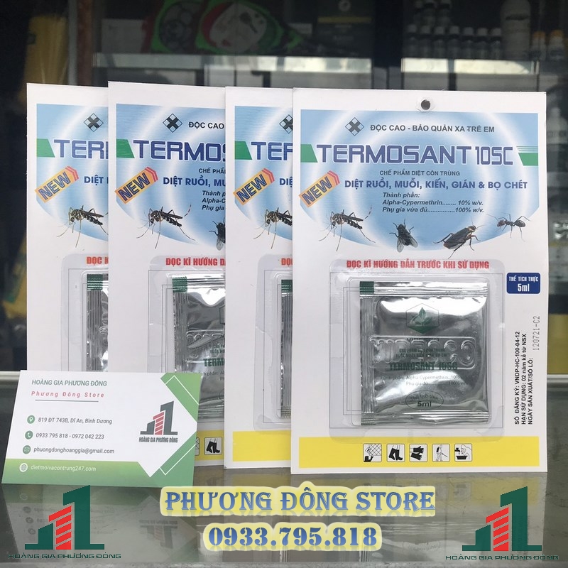 Thuốc diệt muỗi và côn trùng TERMOSANT 10SC - 5ML