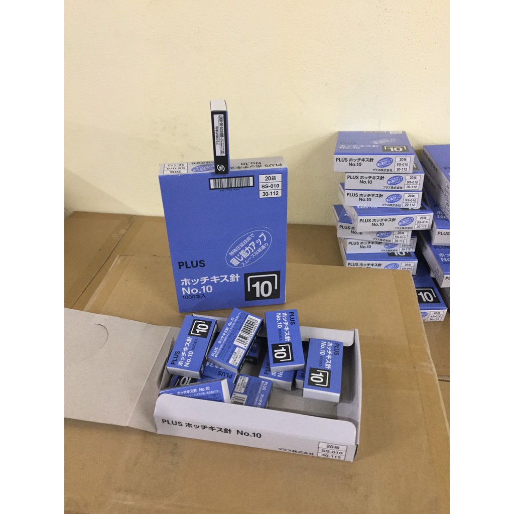 Chân ghim 10 plus Nhật bản, Ghim bấm ghim mini 10 plus