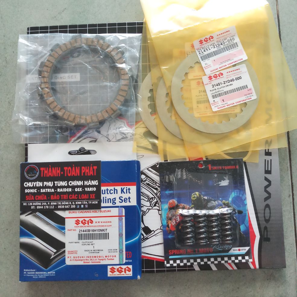 Full bộ nồi zin lò xo độ cho Axelo