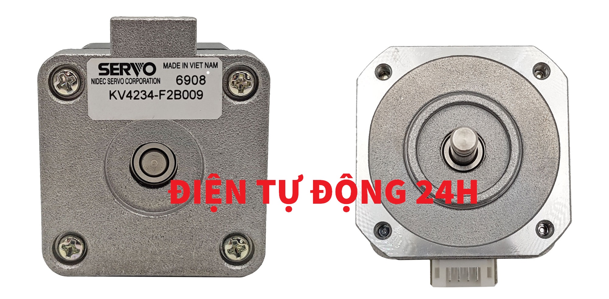 Động cơ bước size 42 1.8 step tặng kèm cáp và Pully