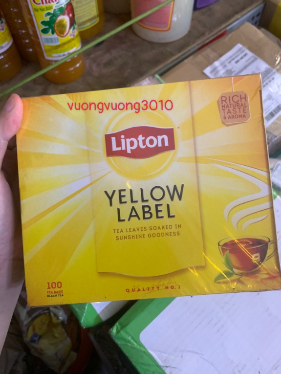 Trà Lipton dạng hộp loại 100 gói