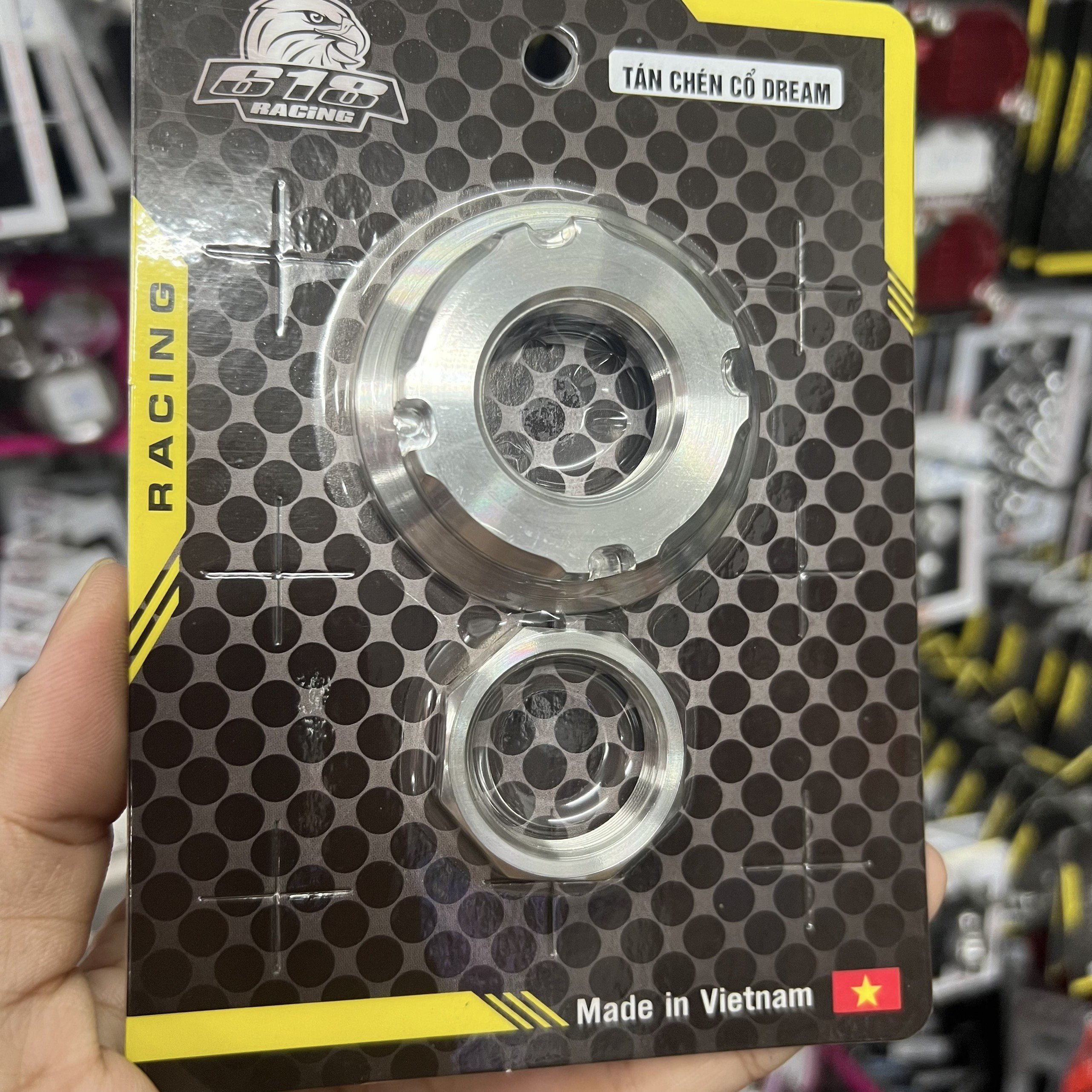 Tán chén cổ Dream, Wave, Future Inox 304 - 618