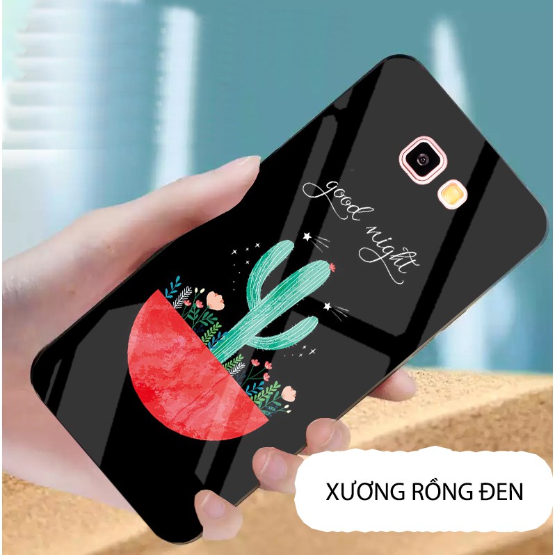 Ốp Samsung Galaxy J4 Plus , J4 Core mặt kính gương bóng