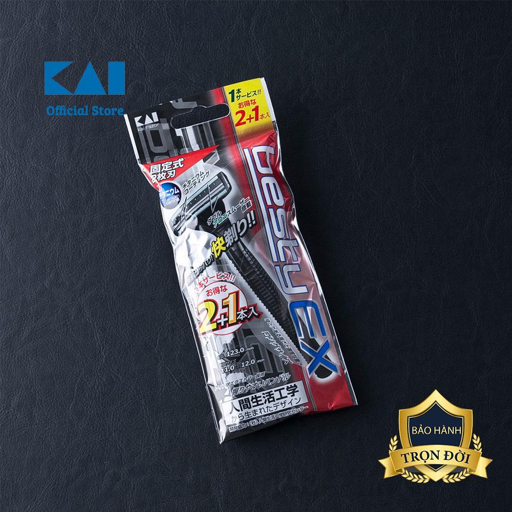 Dao cạo râu cao cấp Nhật Besty Ex 2 Blade/2+1