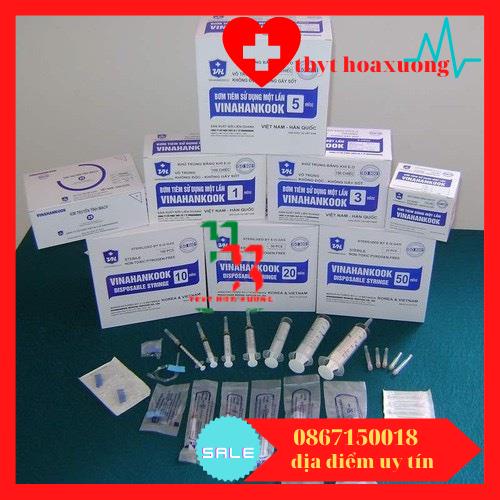 Bơm tiêm 1 lần Vinahankook 5ml