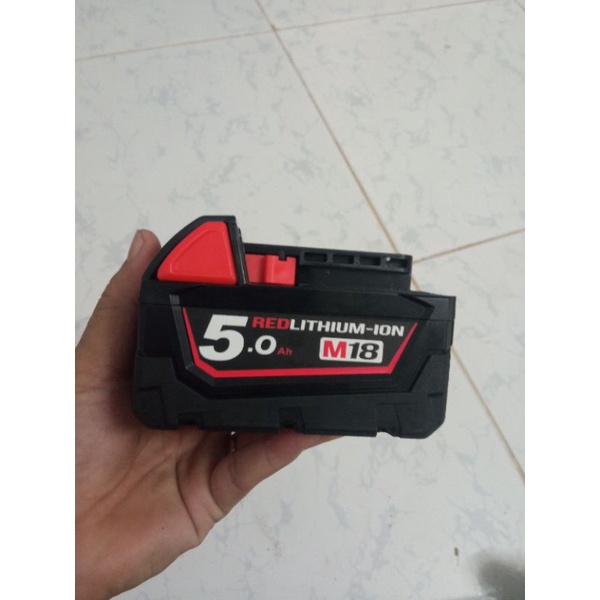 Pin Milwaukee 18v 5Ah cell Samsung 25r