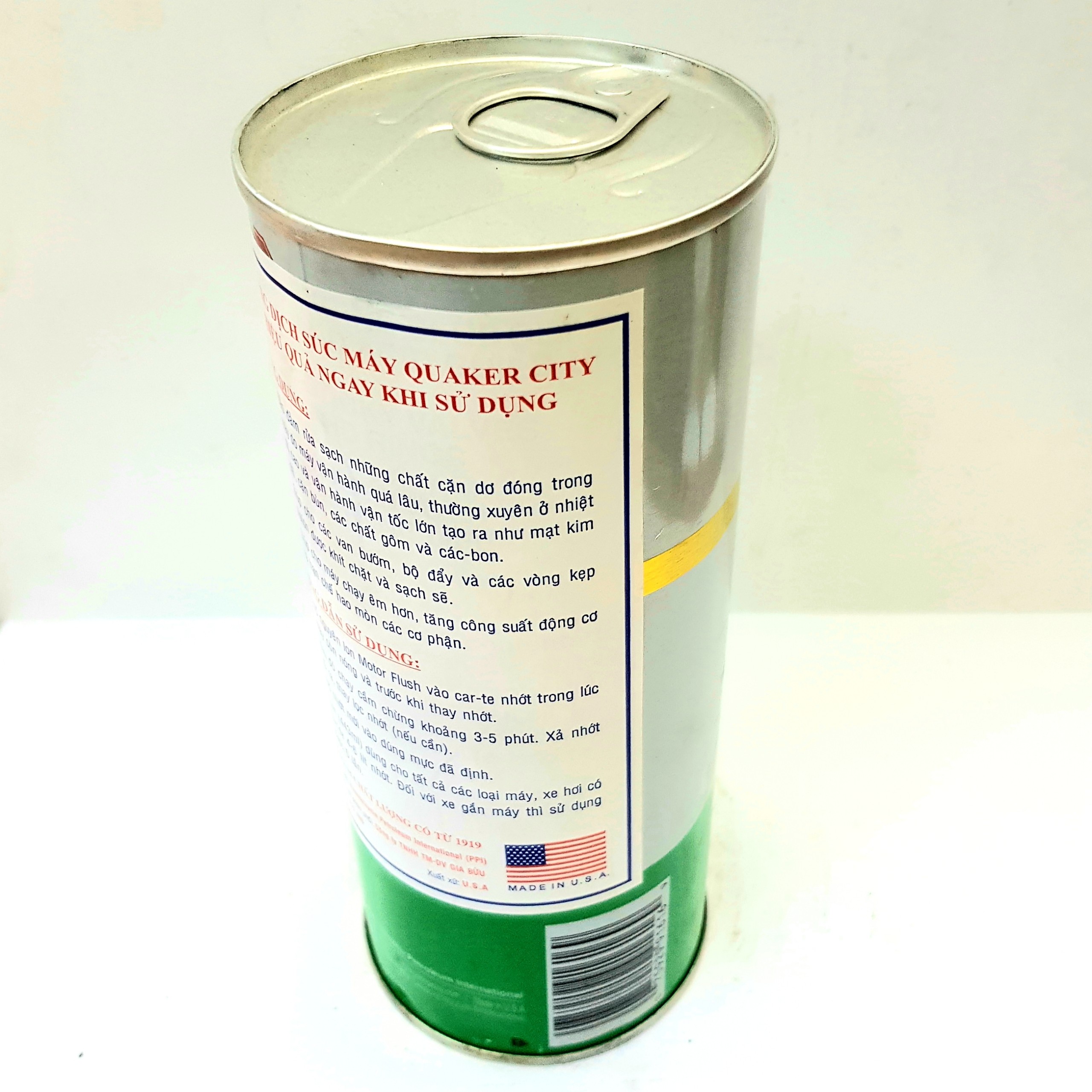 [HCM]Dung dịch súc máy Quaker City Motor Flush